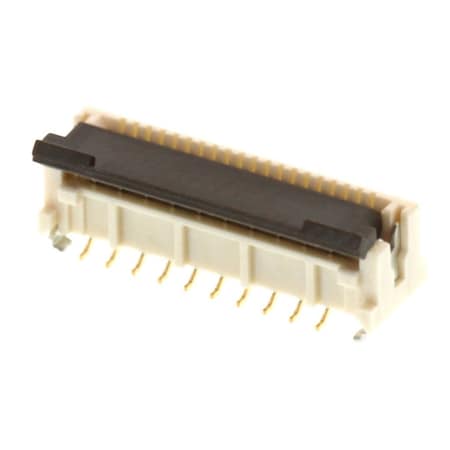 Molex Ffc/Fpc Connector, 10 Contact(S), 1 Row(S), Female, Straight, 0.020 Inch Pitch, Surface Mount 5019511050